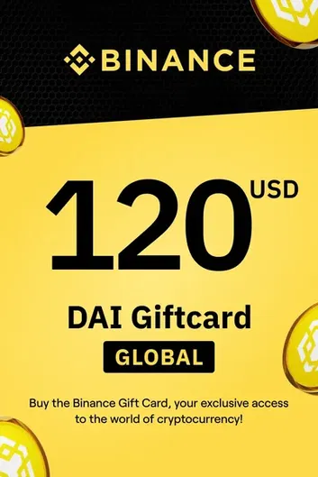 Binance $120 USD in Dai (DAI) Crypto Voucher
