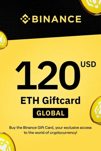 Binance $120 USD in Ethereum (ETH) Crypto Voucher