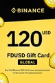 Binance $120 USD in First Digital USD (FDUSD) Crypto Voucher thumb 2