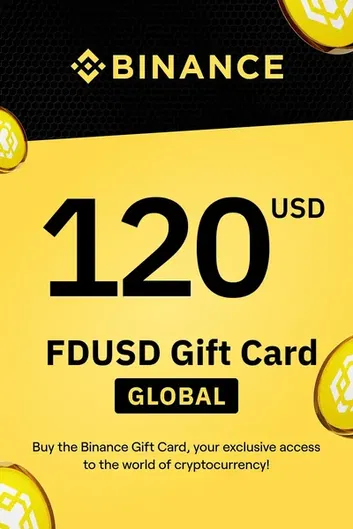 Binance $120 USD in First Digital USD (FDUSD) Crypto Voucher