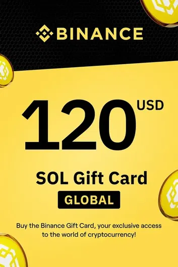 Binance $120 USD in Solana (SOL) Crypto Voucher