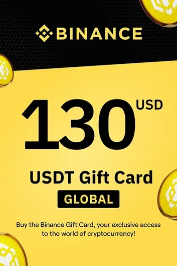 Binance $130 USD in Tether (USDT) Crypto Voucher
