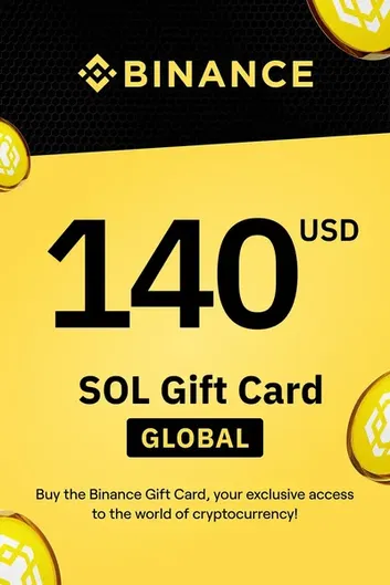 Binance $140 USD in Solana (SOL) Crypto Voucher
