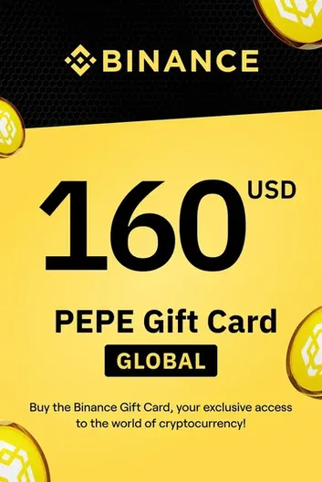Binance $160 USD in Pepe (PEPE) Crypto Voucher