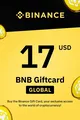 Binance $17 USD in Binance Coin (BNB) Crypto Voucher thumb 1