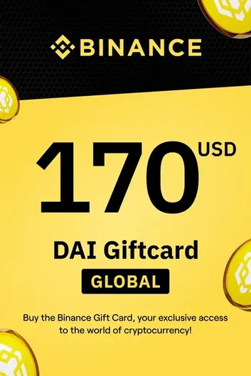 Binance $170 USD in Dai (DAI) Crypto Voucher