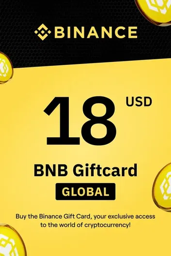 Binance $18 USD in Binance Coin (BNB) Crypto Voucher