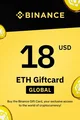 Binance $18 USD in Ethereum (ETH) Crypto Voucher thumb 2