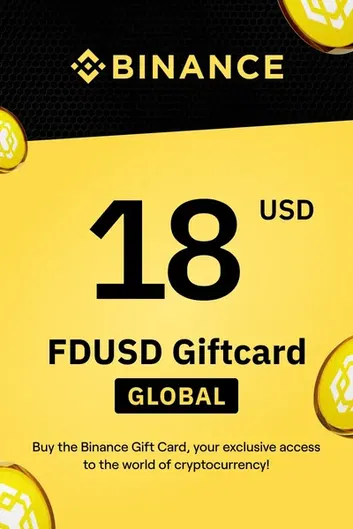Binance $18 USD in First Digital USD (FDUSD) Crypto Voucher