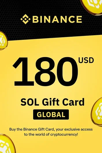 Binance $180 USD in Solana (SOL) Crypto Voucher