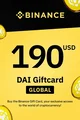 Binance $190 USD in Dai (DAI) Crypto Voucher thumb 2