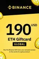 Binance $190 USD in Ethereum (ETH) Crypto Voucher thumb 2