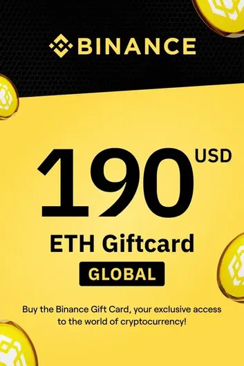 Binance $190 USD in Ethereum (ETH) Crypto Voucher
