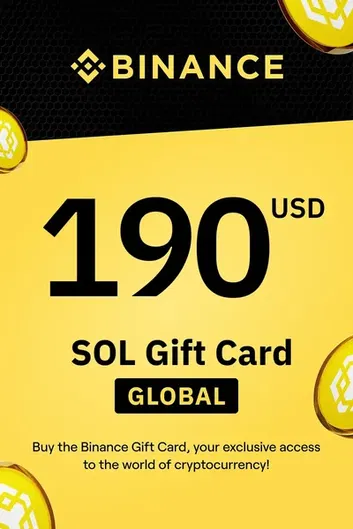 Binance $190 USD in Solana (SOL) Crypto Voucher