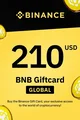 Binance $210 USD in Binance Coin (BNB) Crypto Voucher thumb 1