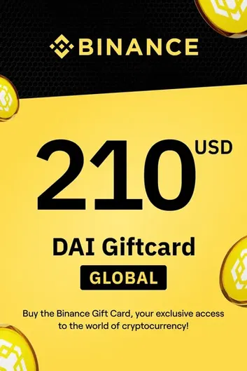 Binance $210 USD in Dai (DAI) Crypto Voucher