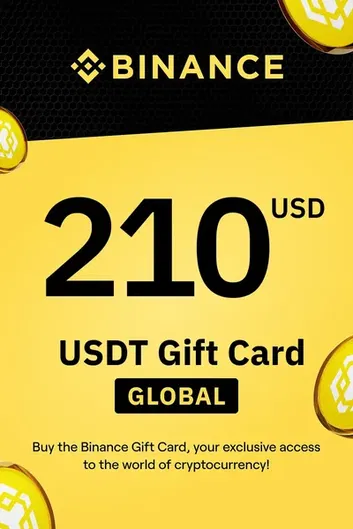 Binance $210 USD in Tether (USDT) Crypto Voucher