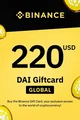 Binance $220 USD in Dai (DAI) Crypto Voucher thumb 2
