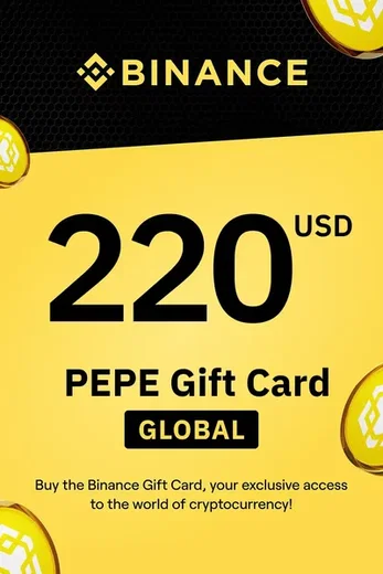 Binance $220 USD in Pepe (PEPE) Crypto Voucher gallery image 1