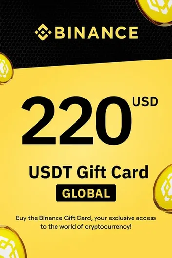 Binance $220 USD in Tether (USDT) Crypto Voucher