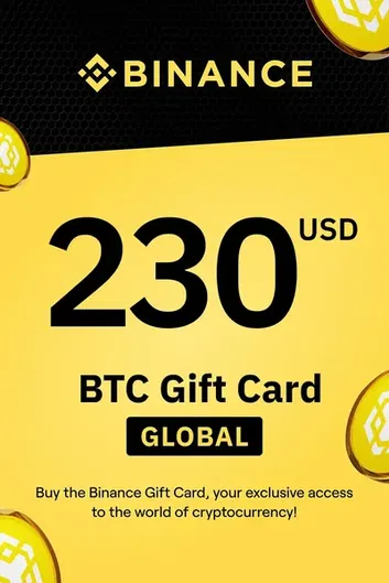 Binance $230 USD in Bitcoin (BTC) Crypto Voucher