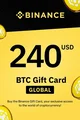 Binance $240 USD in Bitcoin (BTC) Crypto Voucher thumb 2