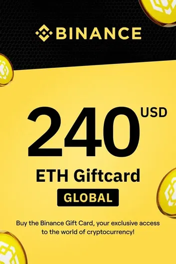 Binance $240 USD in Ethereum (ETH) Crypto Voucher