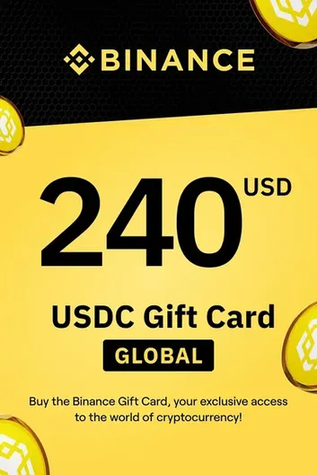 Binance $240 USD in USD Coin (USDC) Crypto Voucher