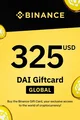 Binance $325 USD in Dai (DAI) Crypto Voucher thumb 2