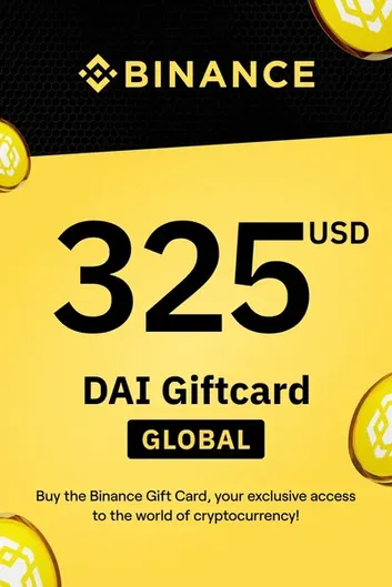 Binance $325 USD in Dai (DAI) Crypto Voucher