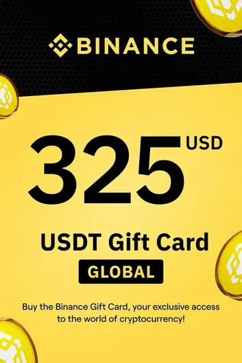 Binance $325 USD in Tether (USDT) Crypto Voucher