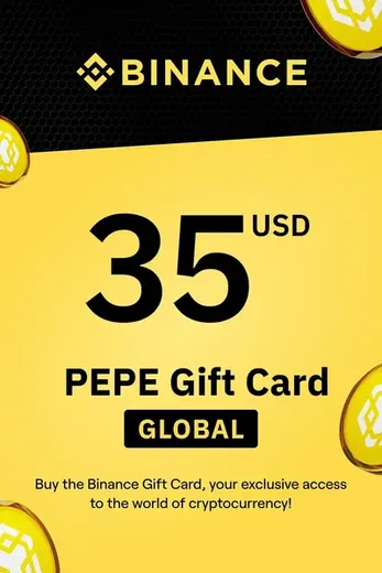 Binance $35 USD in Pepe (PEPE) Crypto Voucher gallery image 1