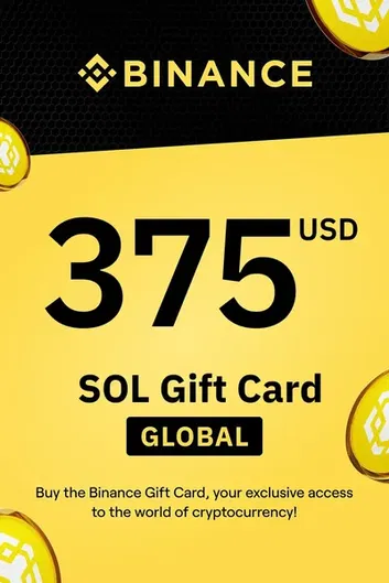 Binance $375 USD in Solana (SOL) Crypto Voucher