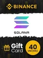Binance $40 USD in Solana (SOL) Crypto Voucher thumb 2