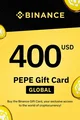 Binance $400 USD in Pepe (PEPE) Crypto Voucher thumb 2