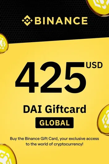 Binance $425 USD in Dai (DAI) Crypto Voucher