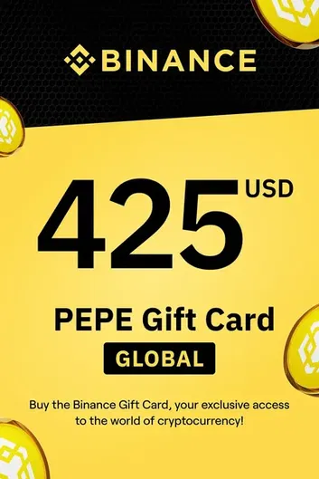 Binance $425 USD in Pepe (PEPE) Crypto Voucher