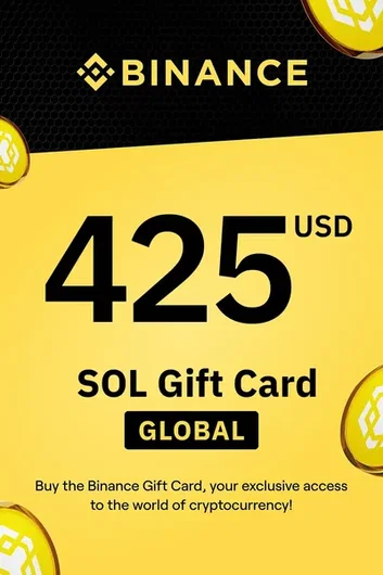 Binance $425 USD in Solana (SOL) Crypto Voucher