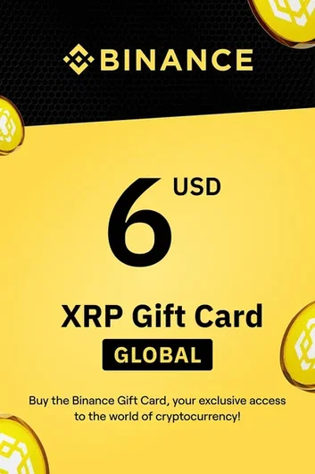 Binance $6 USD in Ripple (XRP) Crypto Voucher