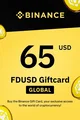 Binance $65 USD in First Digital USD (FDUSD) Crypto Voucher thumb 2