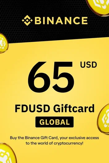 Binance $65 USD in First Digital USD (FDUSD) Crypto Voucher