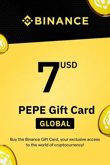 Binance $7 USD in Pepe (PEPE) Crypto Voucher