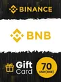 Binance $70 USD in Binance Coin (BNB) Crypto Voucher thumb 2