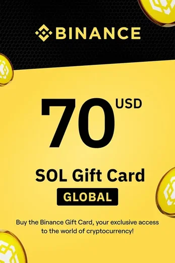 Binance $70 USD in Solana (SOL) Crypto Voucher gallery image 2