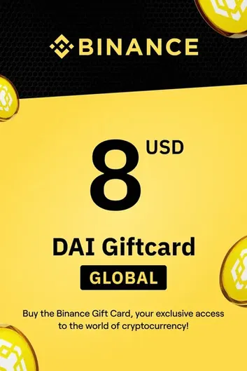 Binance $8 USD in Dai (DAI) Crypto Voucher