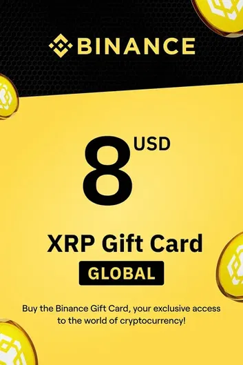 Binance $8 USD in Ripple (XRP) Crypto Voucher