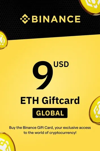 Binance $9 USD in Ethereum (ETH) Crypto Voucher
