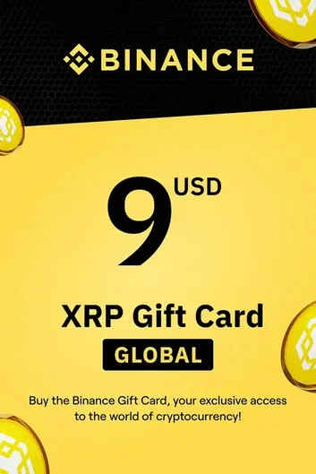 Binance $9 USD in Ripple (XRP) Crypto Voucher