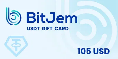 BitJem $105 USD in Tether (USDT) Crypto Voucher gallery image 2