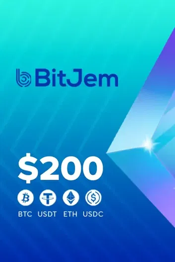 BitJem $200 USD in Bitcoin (BTC) Crypto Voucher